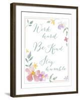 Work Hard-Fiona Stokes-Gilbert-Framed Giclee Print