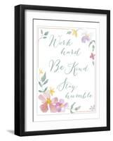 Work Hard-Fiona Stokes-Gilbert-Framed Giclee Print