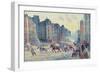 Work in the Rue Reaumur, 1906-08-Maximilien Luce-Framed Giclee Print