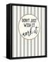 Work It-Bella Dos Santos-Framed Stretched Canvas