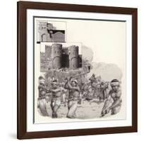 Work on the First Walls of Cairo Began in 969Ad-Pat Nicolle-Framed Giclee Print