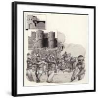 Work on the First Walls of Cairo Began in 969Ad-Pat Nicolle-Framed Giclee Print