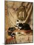 Work Rest and Play 1896-Henriette Ronner-Knip-Mounted Giclee Print