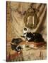 Work Rest and Play 1896-Henriette Ronner-Knip-Stretched Canvas