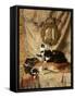 Work Rest and Play 1896-Henriette Ronner-Knip-Framed Stretched Canvas