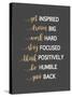 Work Rules-Bella Dos Santos-Stretched Canvas