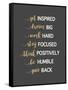 Work Rules-Bella Dos Santos-Framed Stretched Canvas