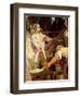 Work: Workman with Carnation in His Mouth, 1852-65-Ford Madox Brown-Framed Premium Giclee Print