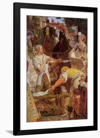 Work-Ford Madox Brown-Framed Art Print