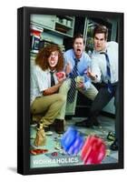 Workaholics Rolling Dice-null-Framed Poster