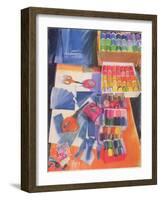 Workbench-Claire Spencer-Framed Giclee Print