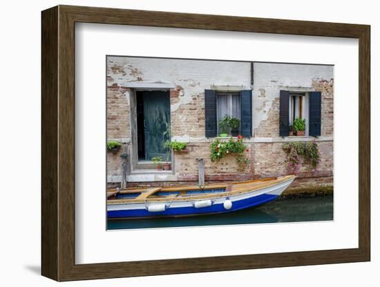 Workboat Resting-Laura DeNardo-Framed Photographic Print