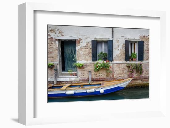 Workboat Resting-Laura DeNardo-Framed Photographic Print