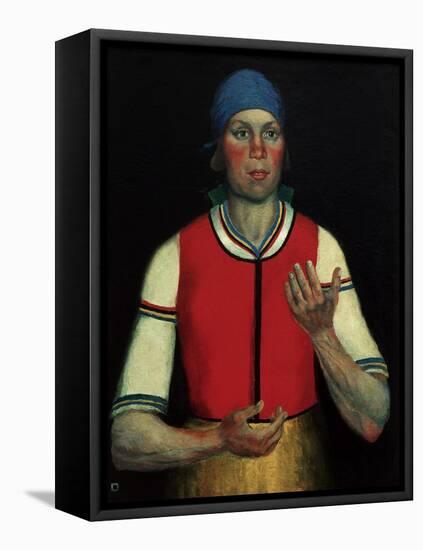 Worker, 1933-Kasimir Malevich-Framed Stretched Canvas