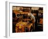 Worker at a General Electric Factory-Alfred Eisenstaedt-Framed Photographic Print