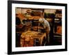 Worker at a General Electric Factory-Alfred Eisenstaedt-Framed Photographic Print