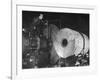 Worker Cutting the Gun Casting in the Bethlehem Steel Factory-Dmitri Kessel-Framed Photographic Print