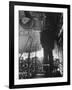 Worker in a Steel Mill in Moscow-James Whitmore-Framed Photographic Print