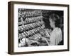 Worker Making Corn Cob Pipes-Wallace Kirkland-Framed Photographic Print