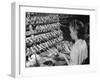 Worker Making Corn Cob Pipes-Wallace Kirkland-Framed Photographic Print