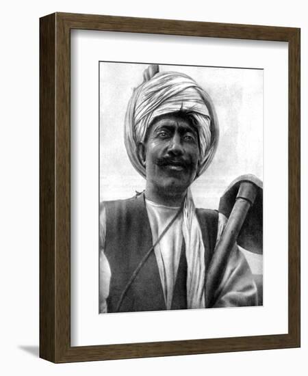 Worker on a Collective Farm in the Turkoman Republic, 1936-null-Framed Giclee Print