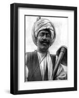 Worker on a Collective Farm in the Turkoman Republic, 1936-null-Framed Giclee Print