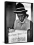 Worker Reading El Machete, Mexico City, 1925-Tina Modotti-Framed Stretched Canvas