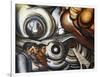 Worker's World Victim of Capitalism: Detail with Allegory of Industrial World-null-Framed Giclee Print