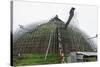 Workers and Scaffolding on the Abhayagiri Dagoba-Christian Kober-Stretched Canvas