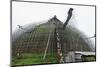 Workers and Scaffolding on the Abhayagiri Dagoba-Christian Kober-Mounted Photographic Print