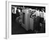 Workers at a Printing Company, Mexborough, South Yorkshire, 1959-Michael Walters-Framed Photographic Print