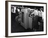 Workers at a Printing Company, Mexborough, South Yorkshire, 1959-Michael Walters-Framed Photographic Print