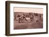 Workers at Gold Mine-null-Framed Photographic Print