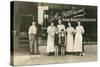 Workers at Mcwilliams Bakery and Grocery-null-Stretched Canvas