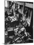 Workers at Small Shoe Factory-Paul Schutzer-Mounted Photographic Print