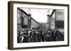 Workers at the Entrance of a Billancourt Factory, Paris, 1931-Ernest Flammarion-Framed Giclee Print