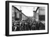 Workers at the Entrance of a Billancourt Factory, Paris, 1931-Ernest Flammarion-Framed Giclee Print