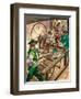 Workers Attack the Blackburn Home of James Hargreaves to Destroy His Invention, the Spinning Jenny-Peter Jackson-Framed Giclee Print