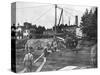 Workers Constructing the Library of Congress-null-Stretched Canvas