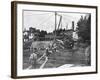 Workers Constructing the Library of Congress-null-Framed Photographic Print