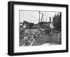 Workers Constructing the Library of Congress-null-Framed Photographic Print