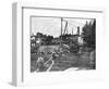 Workers Constructing the Library of Congress-null-Framed Photographic Print