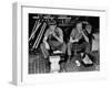 Workers Eating in a Ford Motor Company Plant-null-Framed Photographic Print