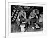 Workers Eating in a Ford Motor Company Plant-null-Framed Photographic Print