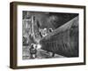 Workers From Gulf Interstate Gas Co. Welding Pipe to Be Used in Natural Gas Pipeline-null-Framed Photographic Print