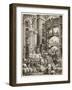 Workers Going About their Business in a Warehouse-Gustave Doré-Framed Giclee Print