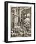 Workers Going About their Business in a Warehouse-Gustave Doré-Framed Giclee Print