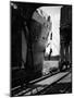 Workers Hanging from Hull of Ship in Hamburg Harbor, in the Midst of Painting It-Emil Otto Hoppé-Mounted Photographic Print