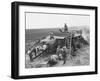 Workers Harvesting Barley Crop on Collective Farm-Carl Mydans-Framed Photographic Print