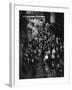 Workers Leaving Jones and Laughlin Steel Plant at 3 P.M. Shift-Margaret Bourke-White-Framed Photographic Print